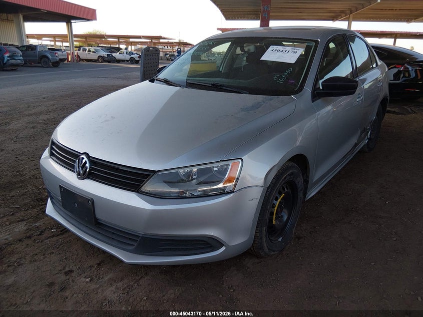 2012 Volkswagen Jetta 2.0l S 3VW2K7AJ3CM353513 photo 1