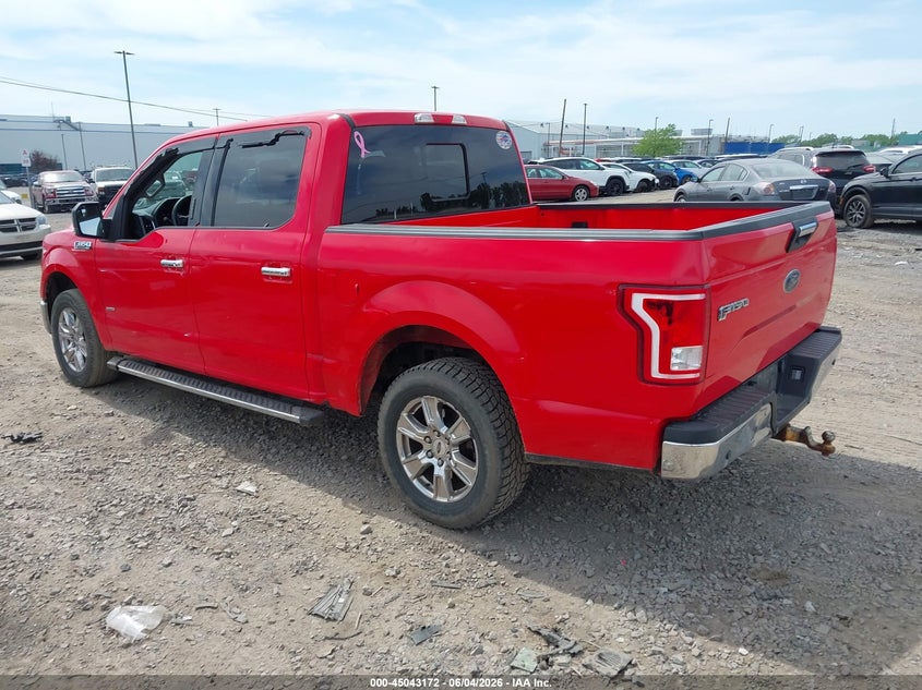 Vin: 1ftew1cp9fkf17524, lot: 45540689, ford f-150 xlt 20153
