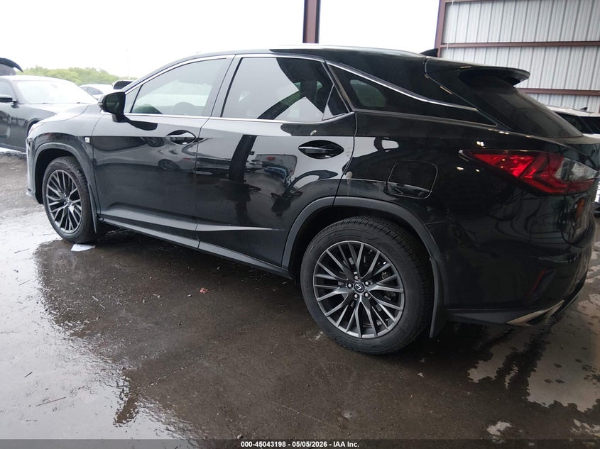 Vin: 2t2bzmca9jc157054, lot: 45540715, lexus rx 350 f sport 20183