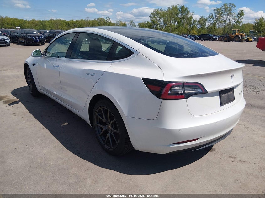 Vin: 5yj3e1eb5kf437432, lot: 45540767, tesla model 3 long range/performance 20193