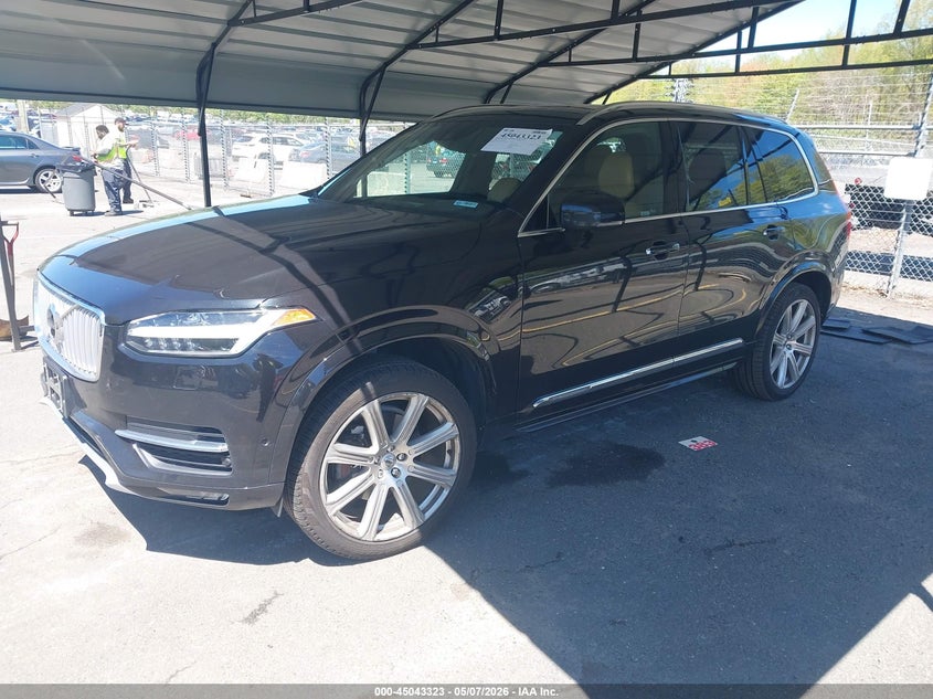 Vin: yv4a22pnxg1004196, lot: 45540840, volvo xc90 t6 first edition 20162