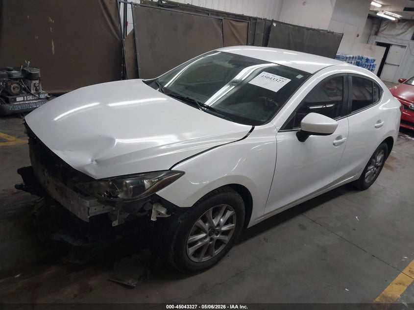 Vin: jm1bm1u7xg1278094, lot: 45540844, mazda mazda3 i sport 20162