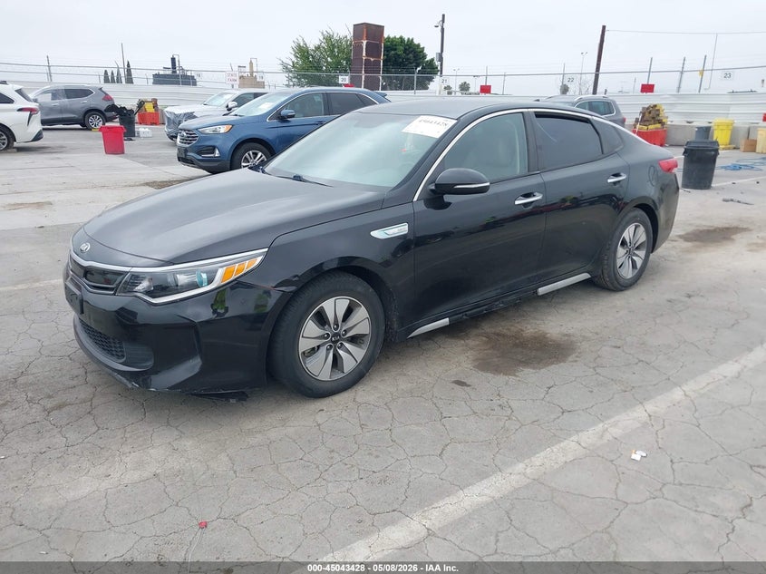 Vin: knagt4lexh5011247, lot: 45540945, kia optima hybrid 20172