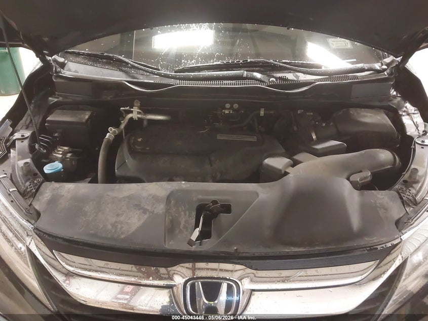 VIN 5FNRL6H90JB071593 2018 HONDA ODYSSEY ELITE