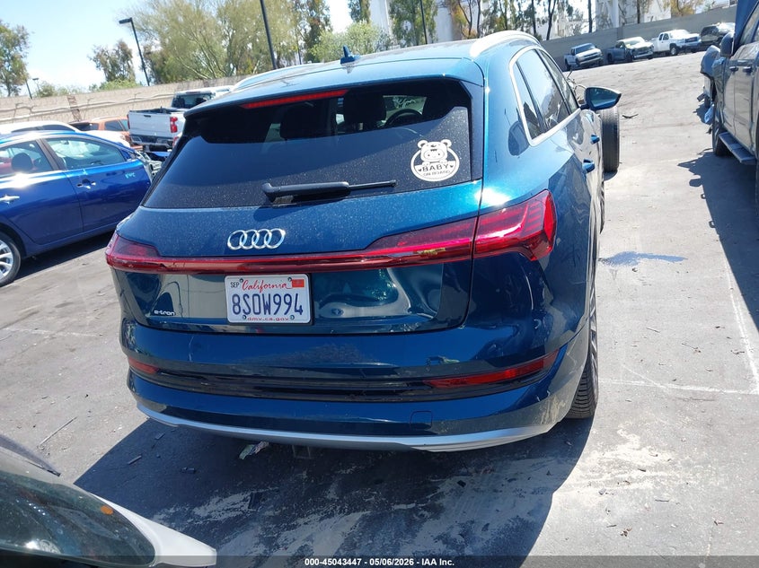 2019 Audi E-Tron Premium Plus VIN: WA1VABGE9KB024797 Lot: 45043447