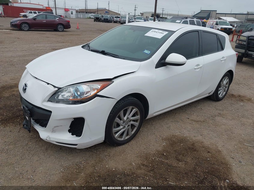 Vin: jm1bl1l71c1535464, lot: 45541003, mazda mazda3 i touring 20122