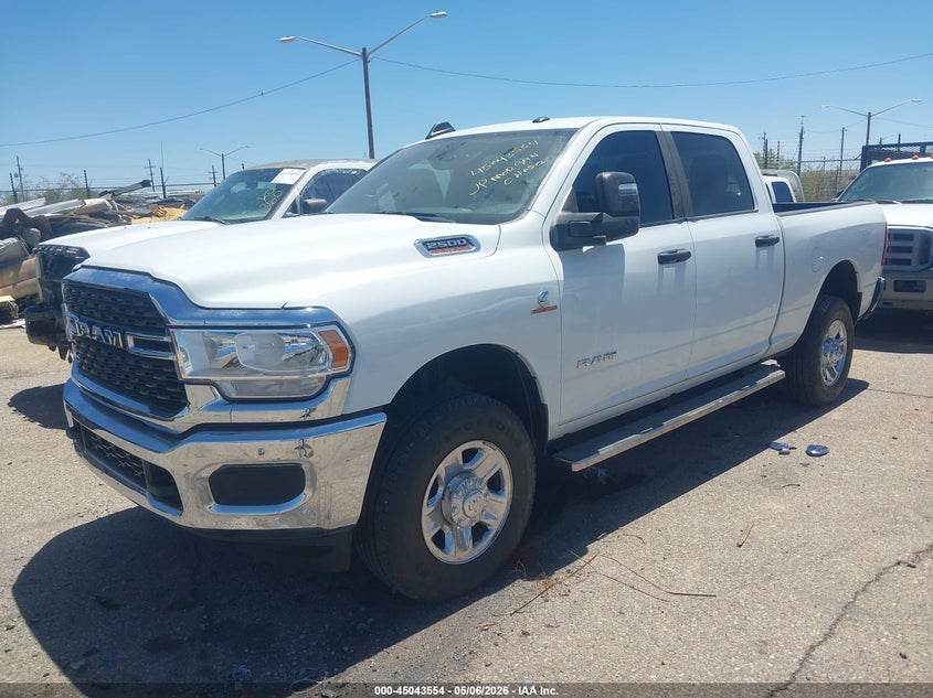 Vin: 3c6ur5dl0rg161926, lot: 45541071, ram 2500 big horn  4x4 6'4 box 20242