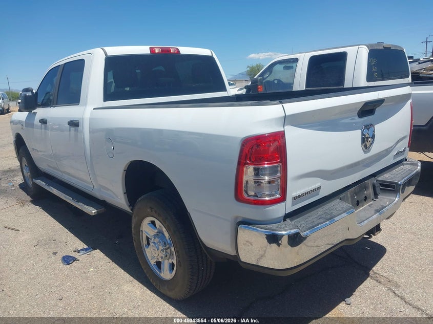 Vin: 3c6ur5dl0rg161926, lot: 45541071, ram 2500 big horn  4x4 6'4 box 20243