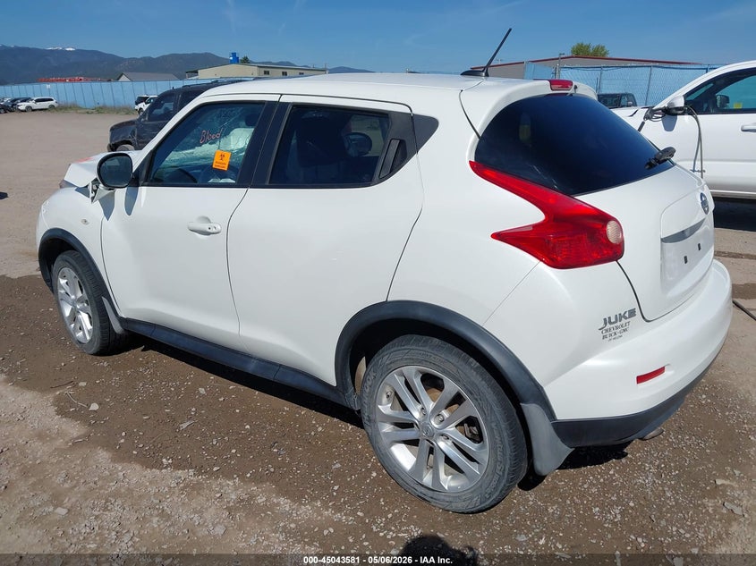 Vin: jn8af5mv5dt213511, lot: 45541098, nissan juke sl 20133