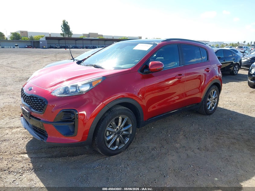 VIN KNDP63AC5N7025031 2022 KIA SPORTAGE NIGHTFALL EDITION