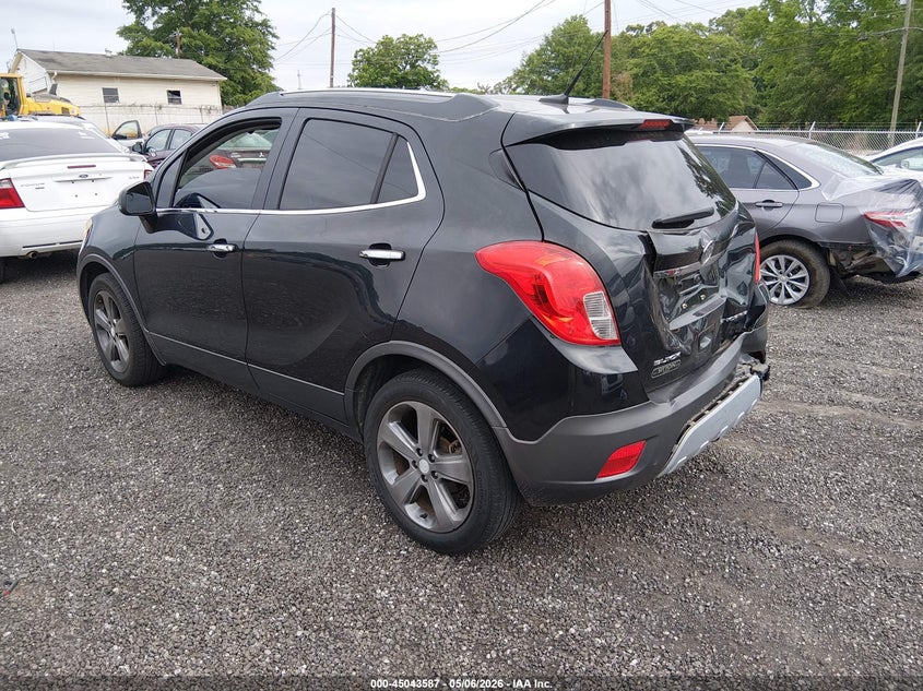 Vin: kl4cjbsb0db058750, lot: 45541104, buick encore convenience 20133