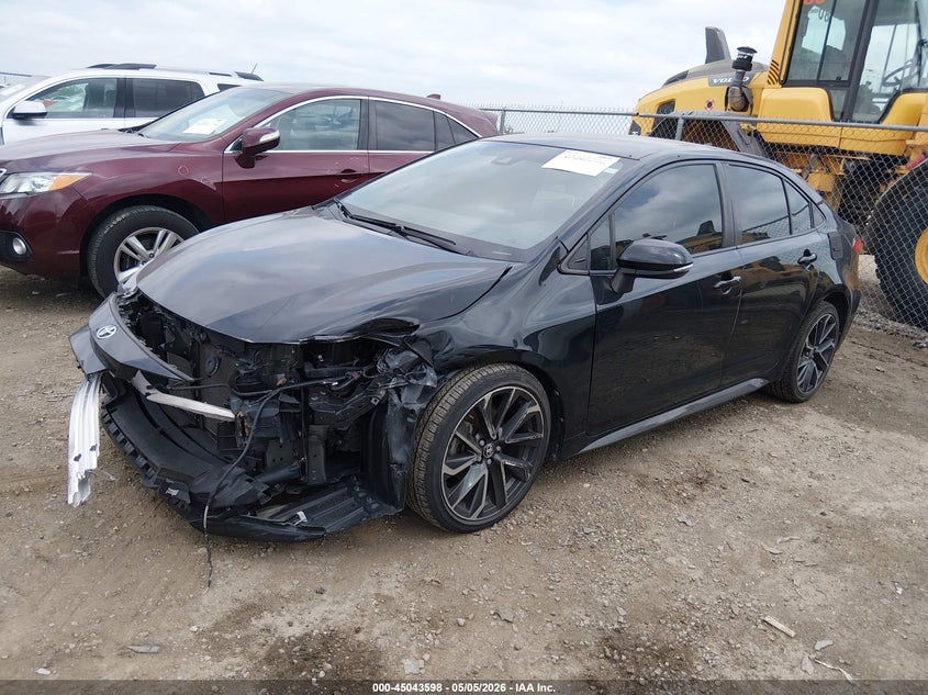 2022 Toyota Corolla Se JTDS4MCE2NJ086263 photo 1