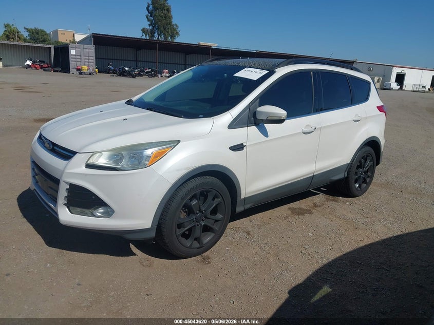 Vin: 1fmcu0j9xguc27970, lot: 45541137, ford escape titanium 20162