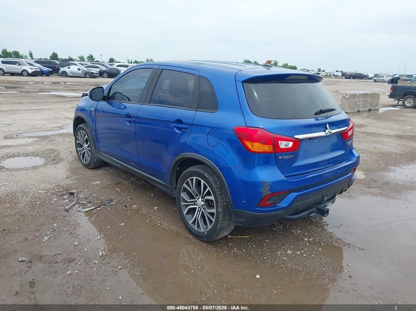 Vin: ja4ap3au3ku018677, lot: 45541225, mitsubishi outlander sport 2.0 es 20193