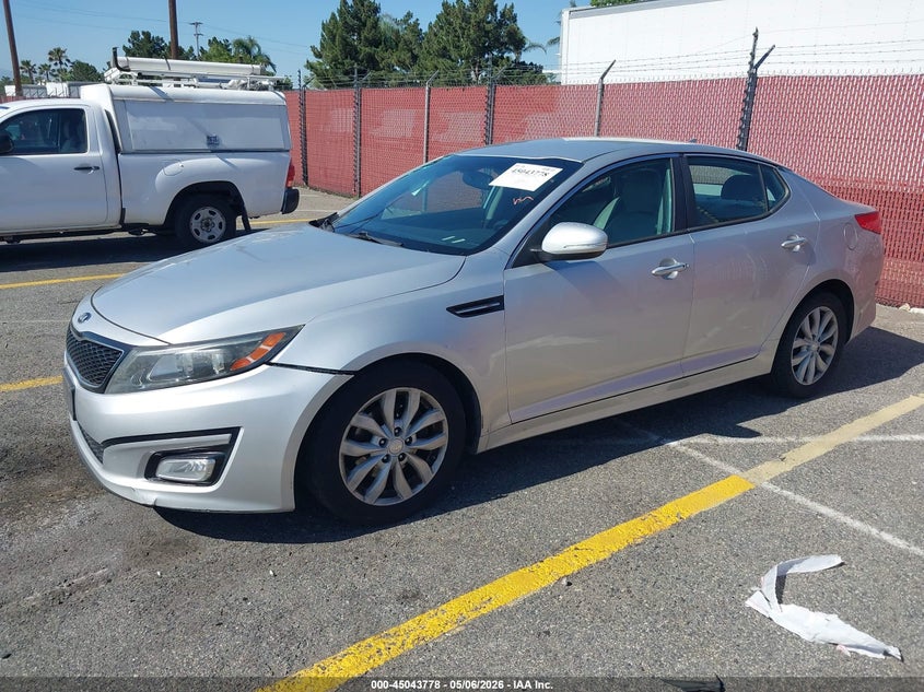 Vin: 5xxgn4a73eg296219, lot: 45541295, kia optima ex 20142