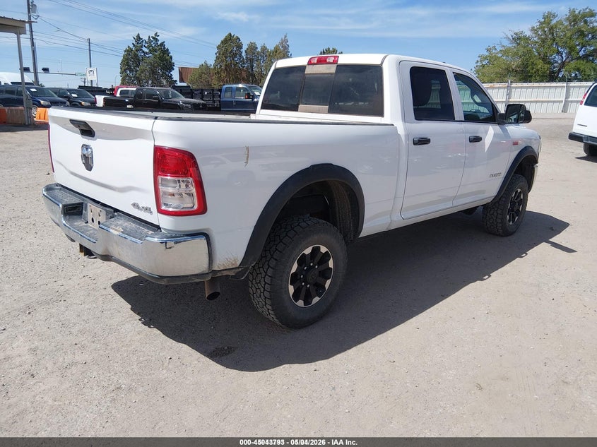 Vin: 3c6tr5cj8mg652166, lot: 45541310, ram 2500 tradesman  4x4 6'4 box 20214