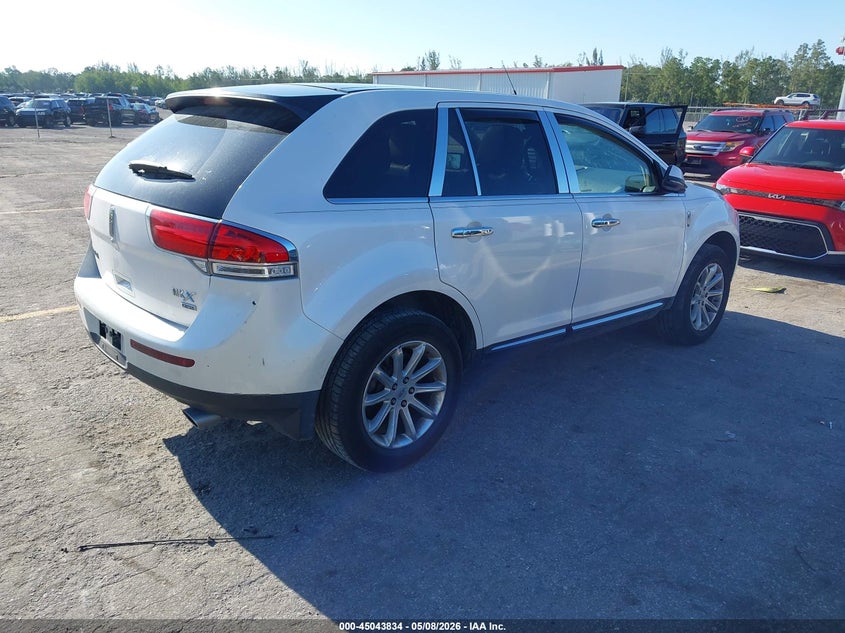 Vin: 2lmdj8jk5cbl17773, lot: 45541351, lincoln mkx 20124