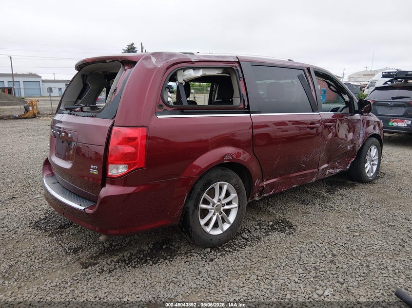 Vin: 2c4rdgcg0jr275422, lot: 45541409, dodge grand caravan sxt 20184