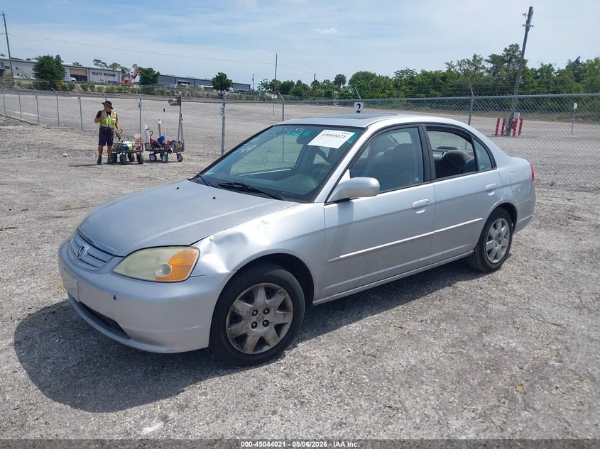 2002 Honda Civic Ex 2HGES26732H613035 photo 1