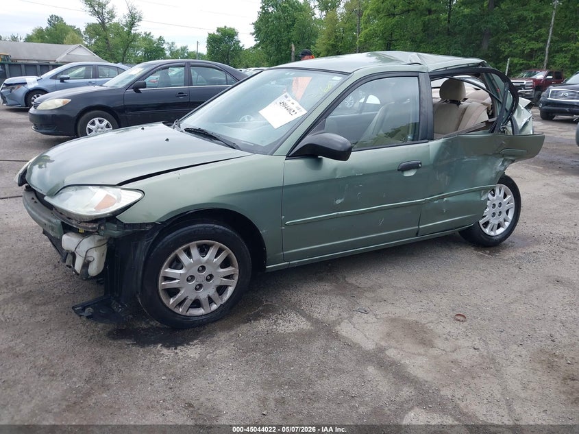 2004 Honda Civic Lx 2HGES16584H503724 photo 1