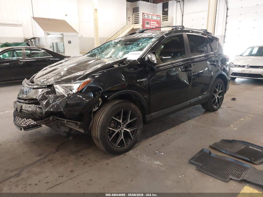 2018 Toyota Rav4 Hybrid Se JTMJJREVXJD188336 photo 1