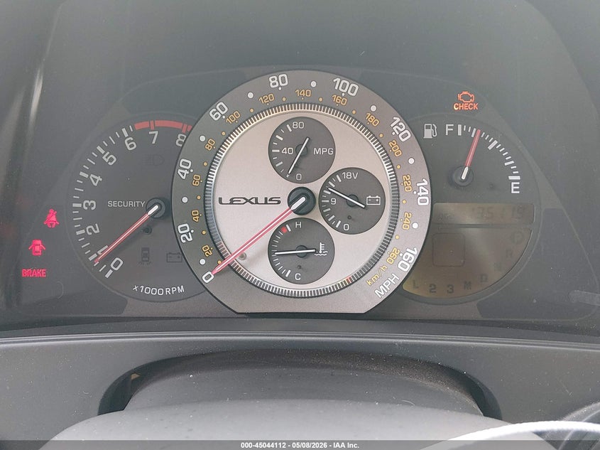 2002 Lexus Is 300 Base W/5-Speed Manual VIN: JTHBD192820038066 Lot: 45044112