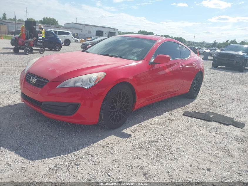 2012 HYUNDAI GENESIS COUPE 2.0L I-4 DOHC, VVT, TURBO, 210HP
