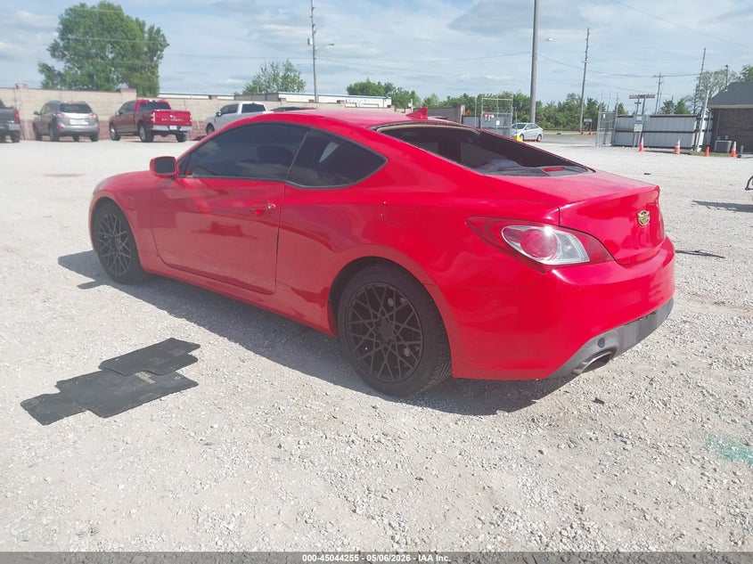 2012 HYUNDAI GENESIS COUPE 2.0L I-4 DOHC, VVT, TURBO, 210HP