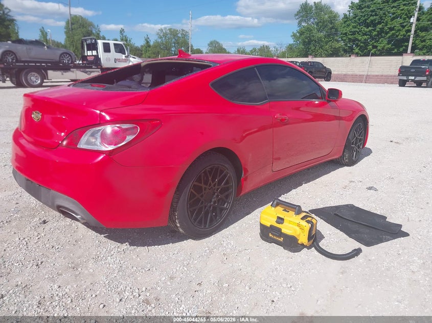 2012 HYUNDAI GENESIS COUPE 2.0L I-4 DOHC, VVT, TURBO, 210HP