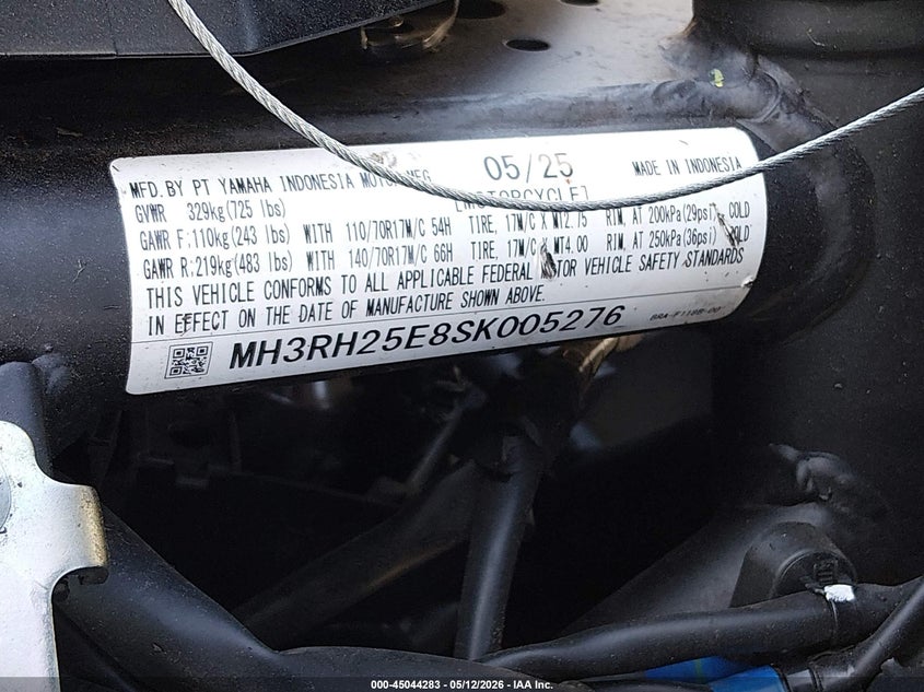 YAMAHA YFZ320 2025