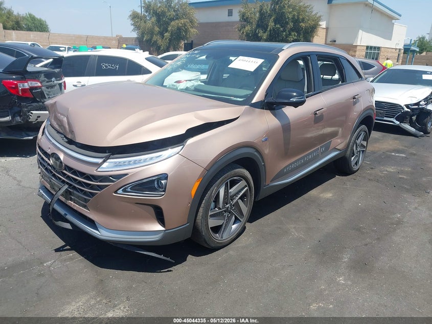 Vin: km8j84a62mu016976, lot: 45541852, hyundai nexo limited 20212