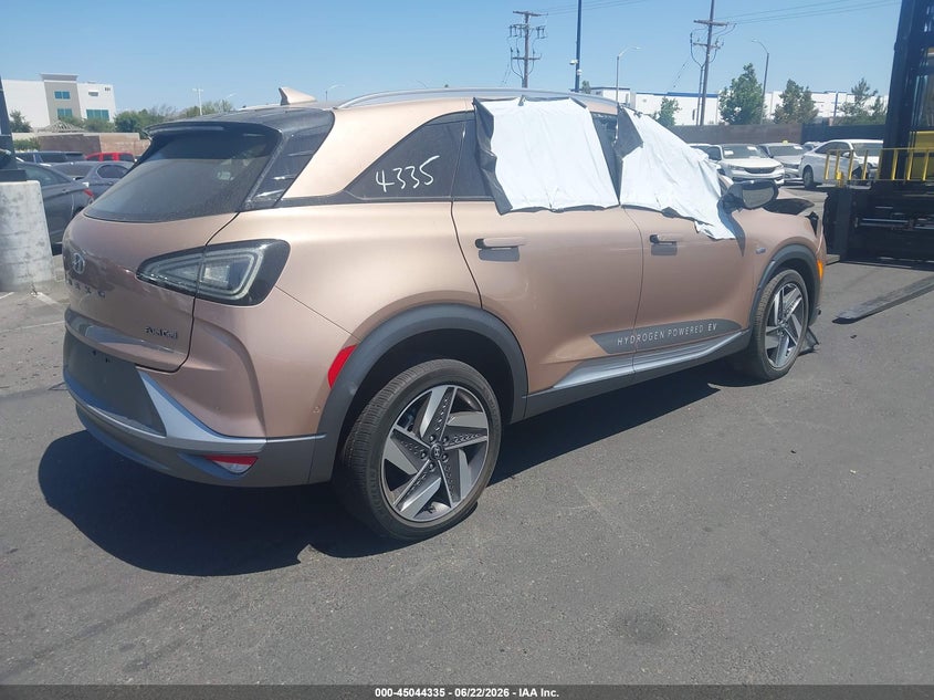 Vin: km8j84a62mu016976, lot: 45541852, hyundai nexo limited 20214