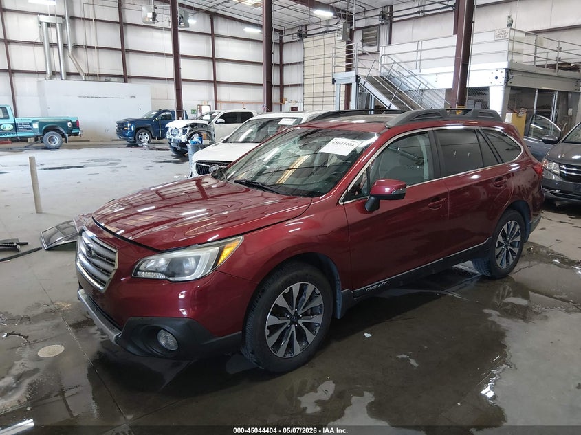 Vin: 4s4bsanc7h3297186, lot: 45541921, subaru outback 2.5i limited 20172