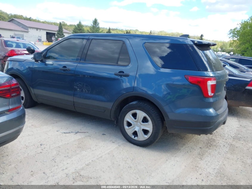 Vin: 1fm5k8ar5kga78808, lot: 45542057, ford police interceptor utility 20193