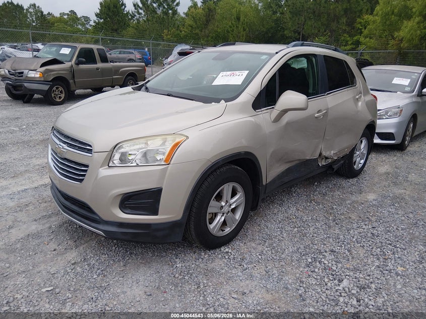 Vin: 3gncjlsb5gl255094, lot: 45542060, chevrolet trax lt 20162