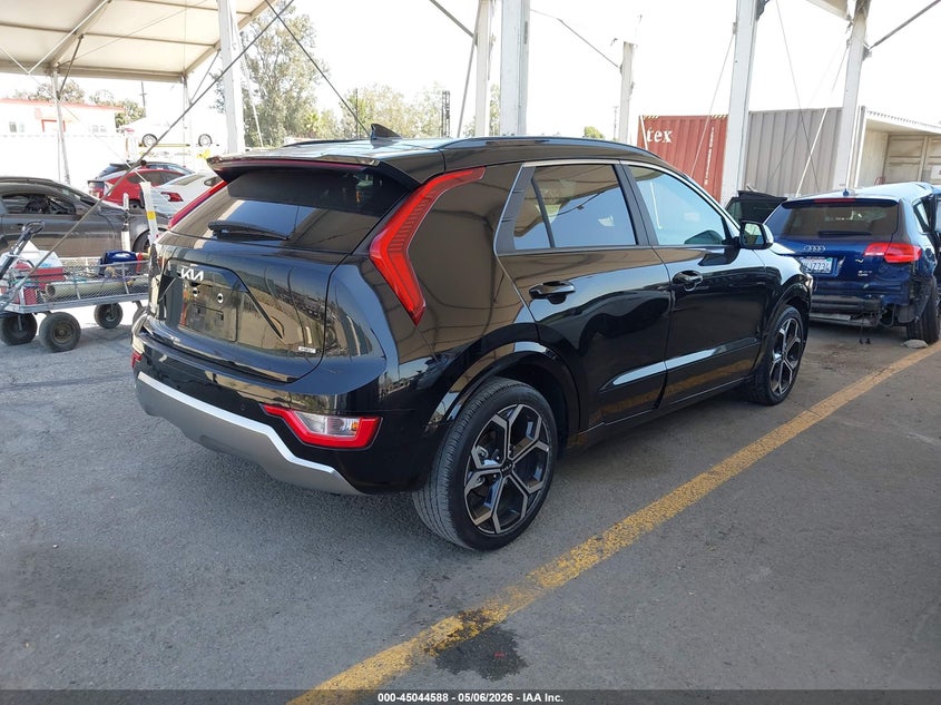 Vin: kndcr3le8p5099708, lot: 45542105, kia niro ex touring 20234