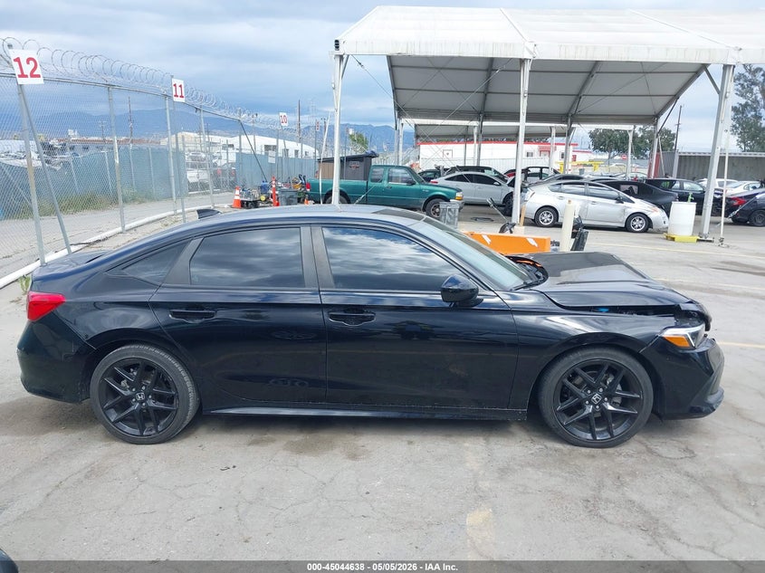 VIN 2HGFE2F52PH554710 2023 HONDA CIVIC SPORT