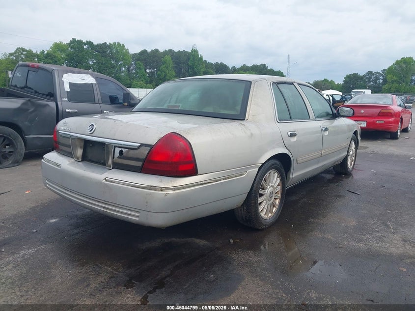 Vin: 2mebm7fv9ax627645, lot: 45542316, mercury grand marquis ls (fleet only) 20104