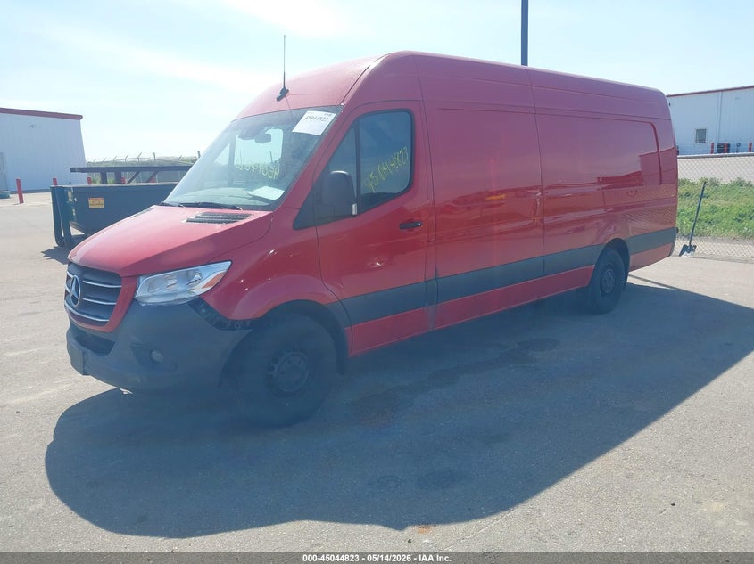 Vin: w1y4ndhy2pt154962, lot: 45542340, mercedes-benz sprinter 2500 high roof 4-cyl diesel ho 20232