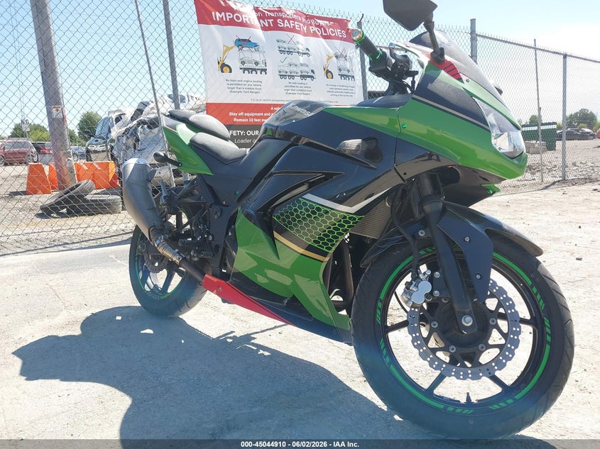 2012 KAWASAKI EX250 auction photo 1