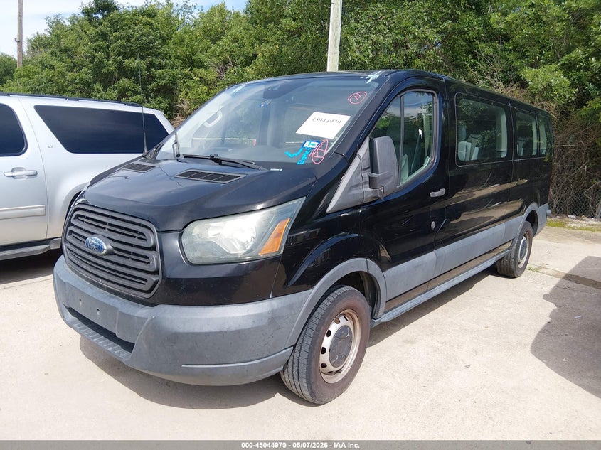 Vin: 1fbzx2zm4hka18378, lot: 45542509, ford transit-350 xl 20172