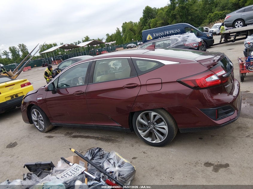 2018 Honda Clarity Plug-In Hybrid Touring VIN: JHMZC5F39JC007900 Lot: 45045063