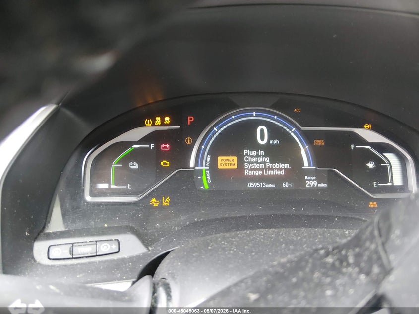 2018 Honda Clarity Plug-In Hybrid Touring VIN: JHMZC5F39JC007900 Lot: 45045063