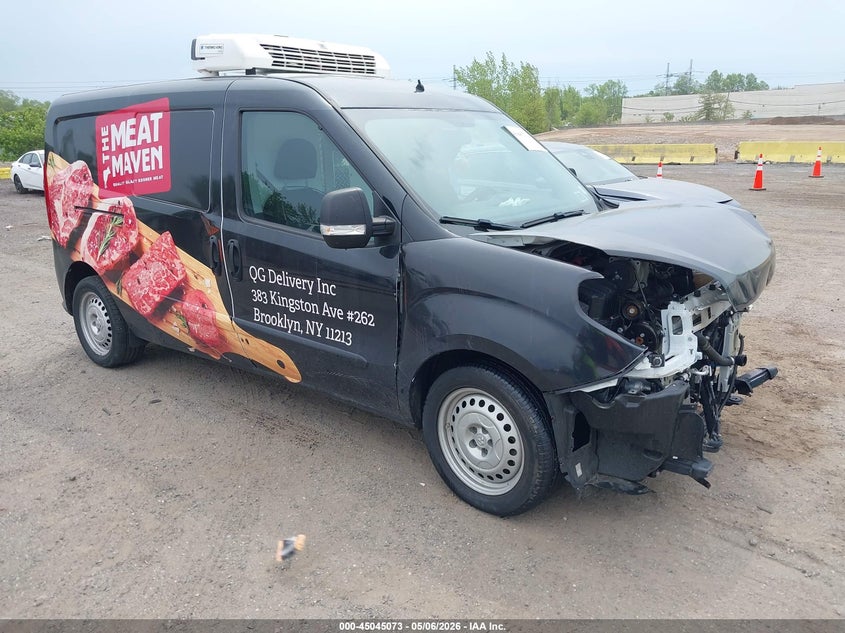 Vin: zfbhrfab9n6y41835, lot: 45542603, ram promaster city cargo van 2022 img_1
