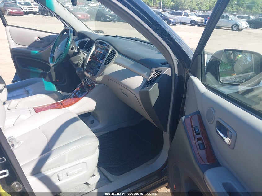 2005 TOYOTA HIGHLANDER SPORT UTILITY VEHICLE 3.3L V-6 DOHC, VVT, 230HP