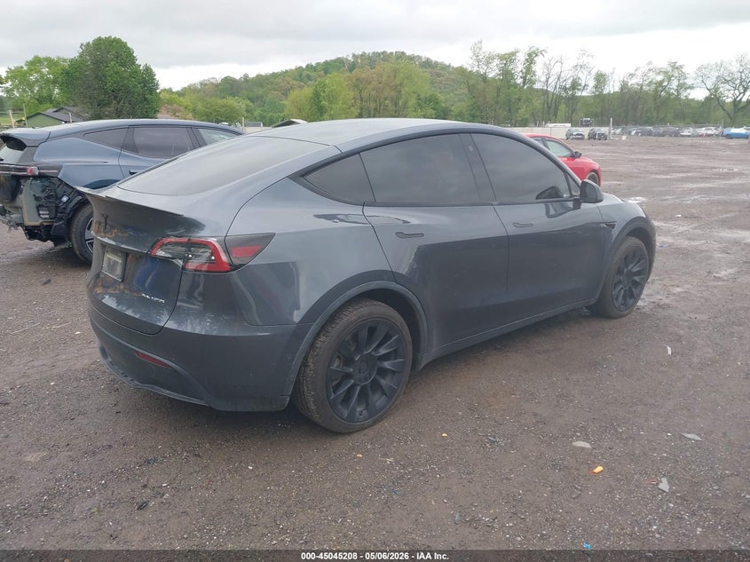 Vin: 7saygdeexna009162, lot: 45542738, tesla model y long range dual motor all-wheel drive 20224