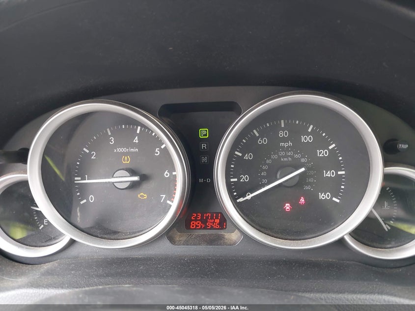 2009 MAZDA 6 SEDAN 2.5L I-4 DOHC, VVT, 168HP