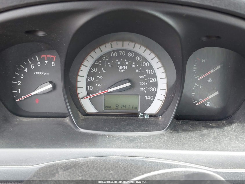 2008 Kia Spectra5 Sx VIN: KNAFE161885015942 Lot: 45045430