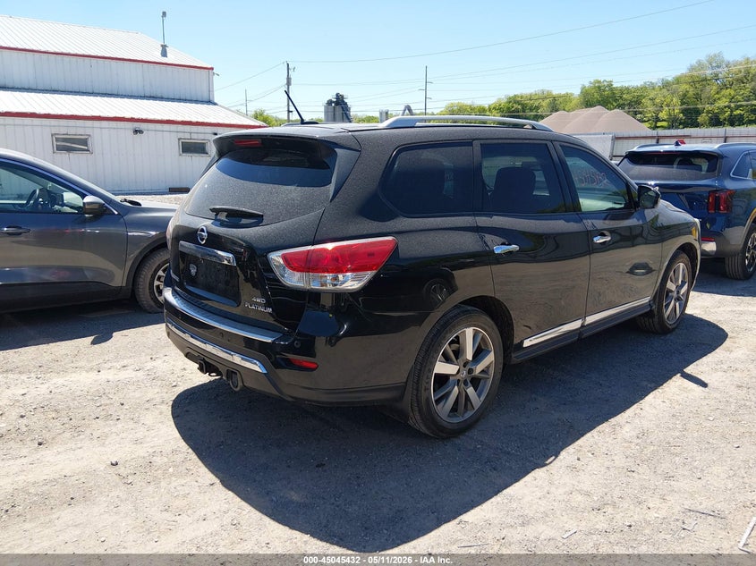 2014 NISSAN PATHFINDER auction photo 4