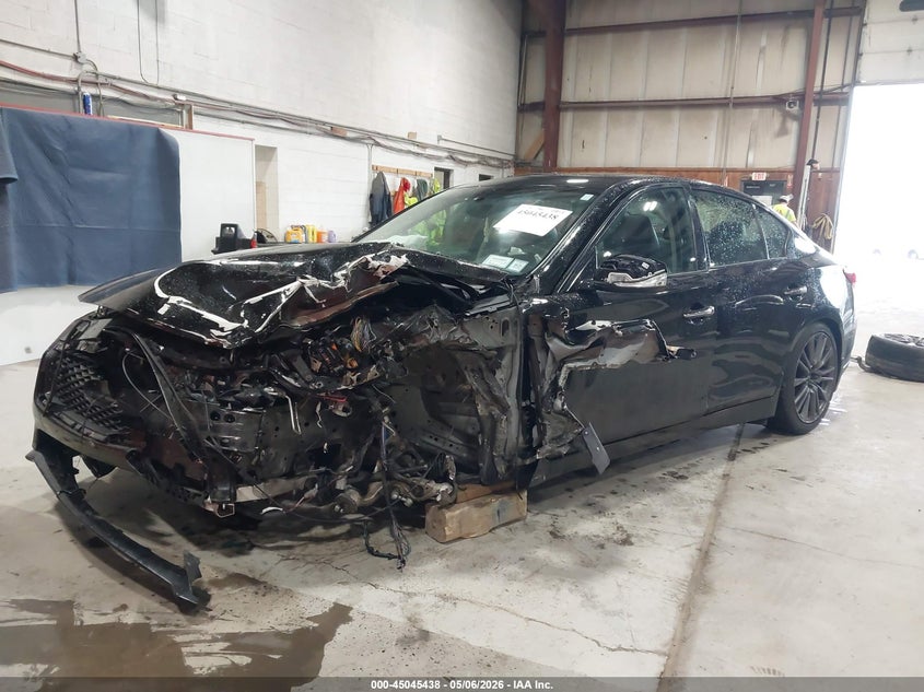 JN1EV7AR4JM432620 2018 Infiniti Q50 3.0t Luxe photo 1